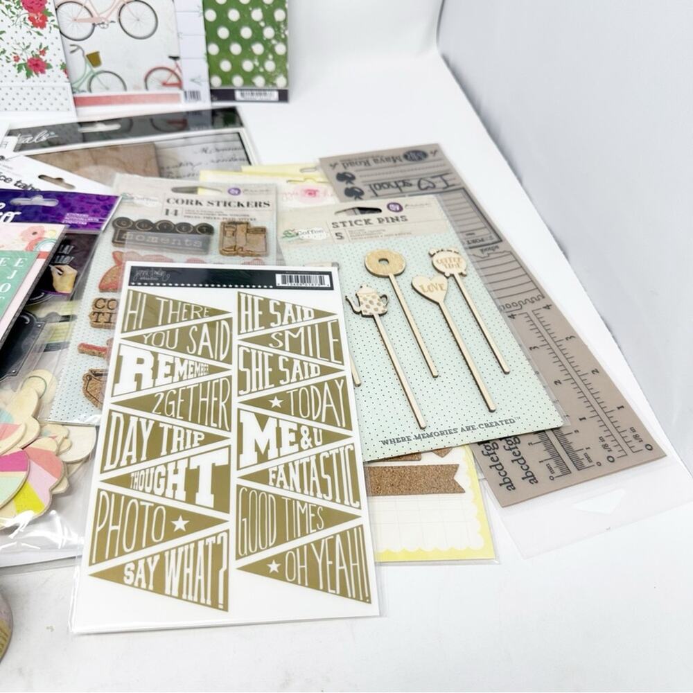 Assorted Scrapbooking Supplies NWT Mystery Pull - Picture 12 of 16